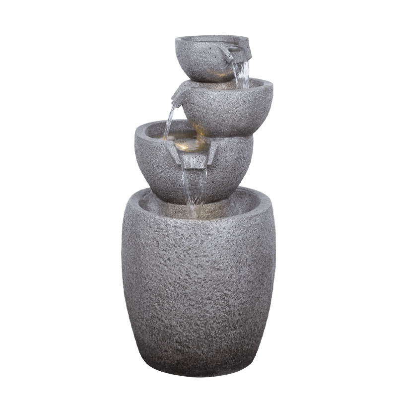 ΕΠΙΔΑΠΕΔΙΟ ΣΥΝΤΡΙΒΑΝΙ ΔΙΑΚΟΣΜΗΣΗΣ ΓΚΡΙ ΜΕ ΦΩΣ ΚΑΙ ΚΙΟΥΠΙΑ 4 ΕΠΙΠΕΔΑ - 40x41x81cm 1/ΚΙΒ