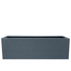 ΚΑΣΠΩ FIBERGLASS ΖΑΡΝΤΙΝΙΕΡΑ ΜΠΛΕ/ΓΚΡΙ ΜΑΤ - 150x40x50cm